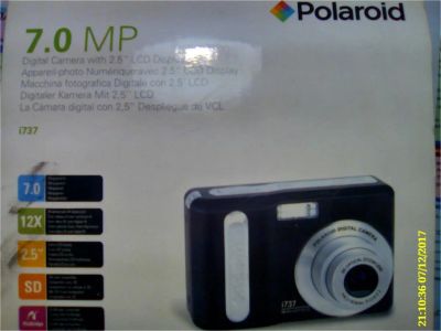 Лот: 10734817. Фото: 1. фотокамера polaroid i737+ зарядное... Цифровые компактные