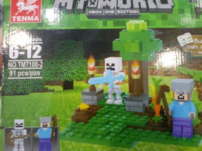 Лот: 9882370. Фото: 1. Конструктор My World Minecraft... Конструкторы