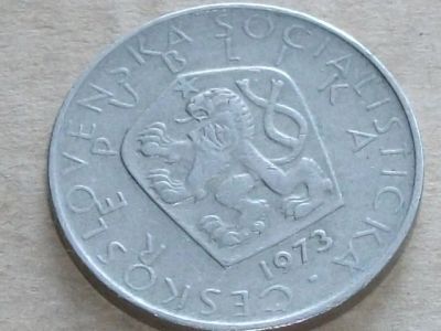 Лот: 8773237. Фото: 1. Монета 5 крон пять Чехословакия... Европа