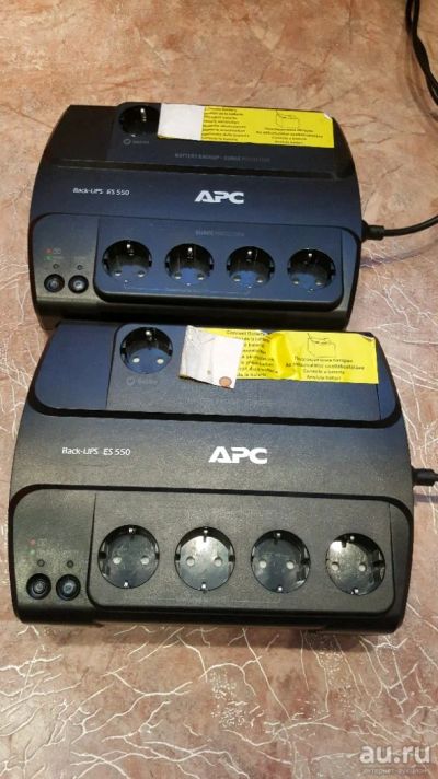 Лот: 14011065. Фото: 1. ИБП APC Back-UPS ES BE550G-RS... ИБП, аккумуляторы для ИБП