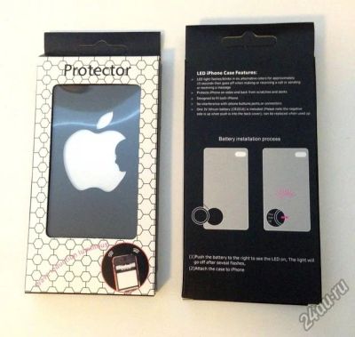 Лот: 5271892. Фото: 1. Чехол с подсветкой для iphone... Чехлы, бамперы