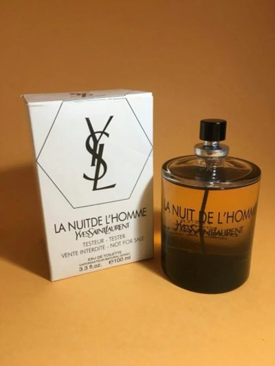 Лот: 12196308. Фото: 1. La Nuit de lHomme Yves Saint Laurent. Мужская парфюмерия