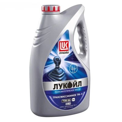 Лот: 20371099. Фото: 1. ЛУКОЙЛ ТМ- 4 75w90 GL-4 20 л... Масла, жидкости