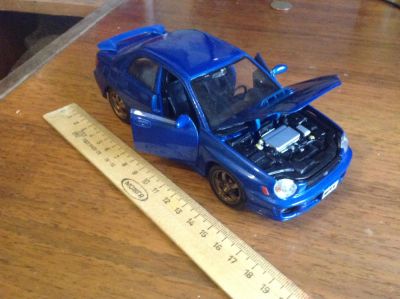 Лот: 4526072. Фото: 1. Моделька Subaru impreza WRX 1... Автомоделизм