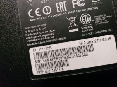 Лот: 12744052. Фото: 1. Нетбук Acer. Ноутбуки