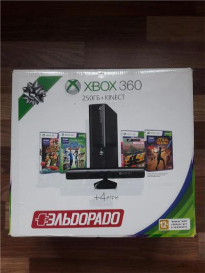 Лот: 10883058. Фото: 1. Xbox 360 250gb + kinect. Игровые приставки, консоли