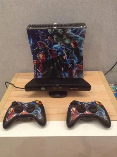 Лот: 7555883. Фото: 1. XBOX 360 slim kinect. Freeboot... Игровые приставки, консоли