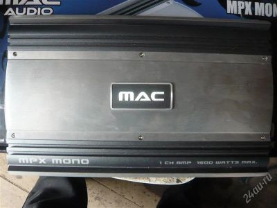 Лот: 2686149. Фото: 1. Моноблок MacAudio 1500. Усилители
