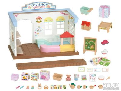 Лот: 15834033. Фото: 1. Sylvanian families магазин игрушек. Куклы и аксессуары