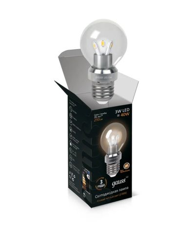 Лот: 6460849. Фото: 1. Лампа Gauss LED Globe Crystal... Другое освещение