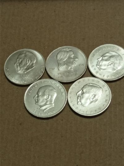 Лот: 24642336. Фото: 1. 20 марок 1971 - 73 гг. ГДР. Германия... Германия и Австрия