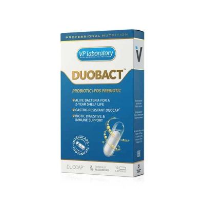 Лот: 11047639. Фото: 1. Duobact 10 капс. VP Laboratory... Спортивное питание, витамины