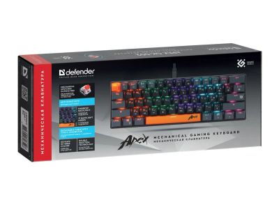Лот: 25794987. Фото: 1. Механическая клавиатура Apex GK-002... Клавиатуры и мыши