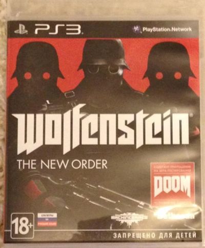 Лот: 7783051. Фото: 1. Wolfenstein: The New Order. Игры для консолей