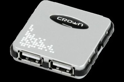 Лот: 3549330. Фото: 1. Хаб USB CROWN CMH-B07 (. Картридеры