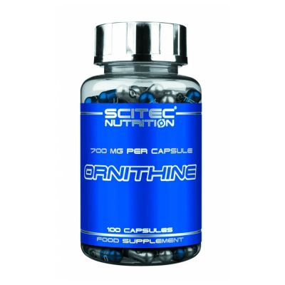 Лот: 10869096. Фото: 1. Ornithine 100 капс. Scitec (спортивное... Спортивное питание, витамины