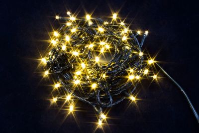 Лот: 16903150. Фото: 1. Гирлянда "Нить", 9 м, 100 LED... Гирлянды, шарики, новогодние аксессуары