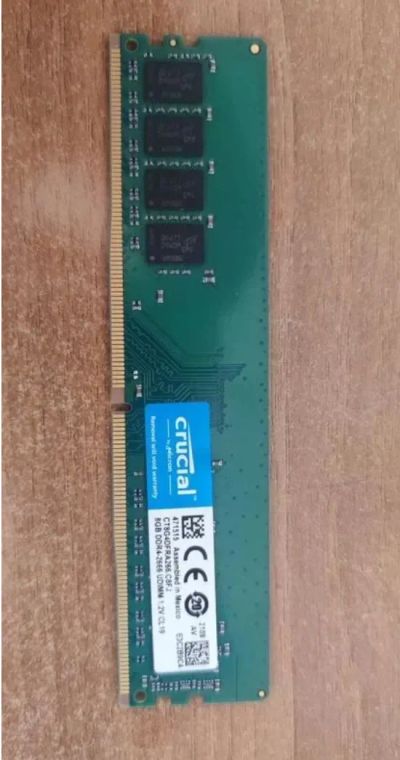 Лот: 25273238. Фото: 1. Оперативная память Crucial 8gb. Оперативная память