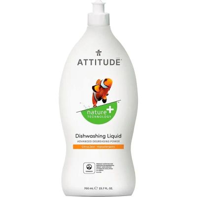 Лот: 24941514. Фото: 1. Средство для мытья посуды Attitude... Бытовая химия