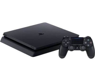 Лот: 16803423. Фото: 1. PlayStation PS4 slim, 1Tb, два... Игровые приставки, консоли