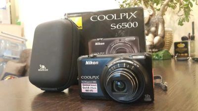Лот: 7722342. Фото: 1. Фотоаппарат Nikon Coolpix S6500... Цифровые компактные