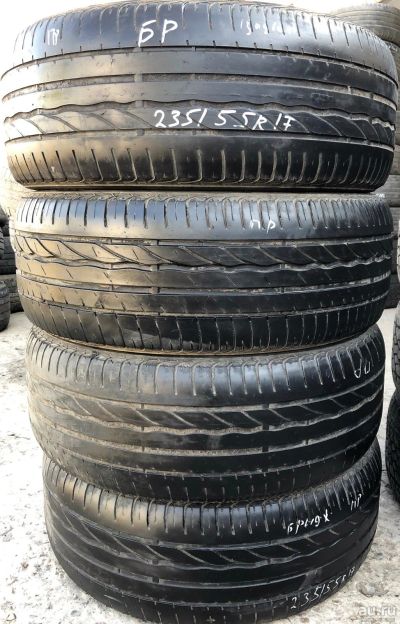 Лот: 14302997. Фото: 1. Шина 235/55 R17 235/55/17 Bridgestone... Шины