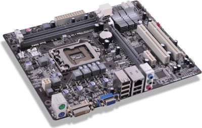 Лот: 9340790. Фото: 1. EliteGroup H61H2-M3 v1.0 (OEM... Материнские платы