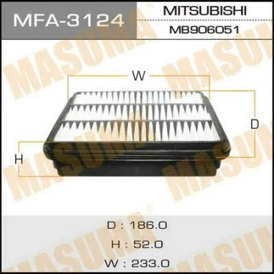 Лот: 18593713. Фото: 1. Воздушный фильтр masuma (vic a-3001... Расходные материалы
