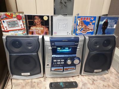 Лот: 17003154. Фото: 1. Aiwa NSX-SZ300(Индонезия)Cd,fm... Музыкальные центры, магнитолы