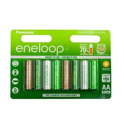 Лот: 21514772. Фото: 1. АКБ AA Eneloop 1900mAh BOTANIC... Батарейки, аккумуляторы, элементы питания
