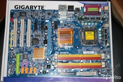 Лот: 5918754. Фото: 1. Материнская плата GigaByte GA-965P-S3... Материнские платы