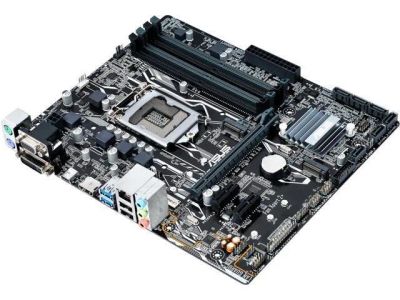 Лот: 11844237. Фото: 1. Материнская плата 1151 Asus B250M-A... Материнские платы