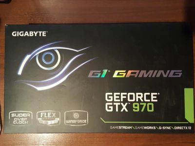 Лот: 8621149. Фото: 1. GTX 970 G1. Видеокарты
