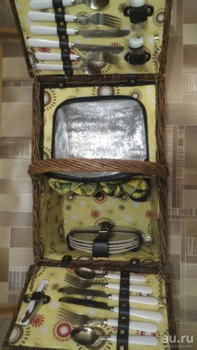 Лот: 9585835. Фото: 1. Набор для пикника. 4 персоны. Мангалы, грили, коптильни