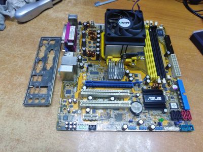 Лот: 22846923. Фото: 1. Материнская плата Asus M2A-VM... Материнские платы