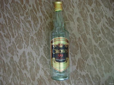 Лот: 16300506. Фото: 1. Бутылка из под Тайского рома Crown... Бутылки, пробки, этикетки