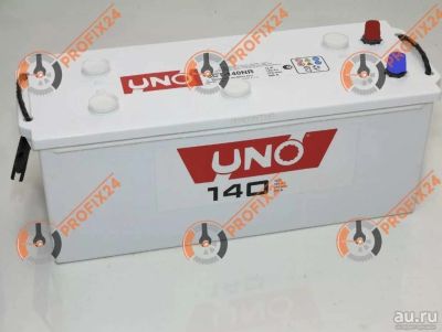 Лот: 13288635. Фото: 1. Аккумулятор UNO 140 А/Ч, Обратная... Аккумуляторы