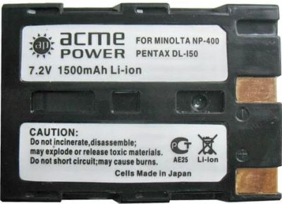 Лот: 4048697. Фото: 1. Аккумулятор AcmePower DLi-50... Аккумуляторы, зарядные