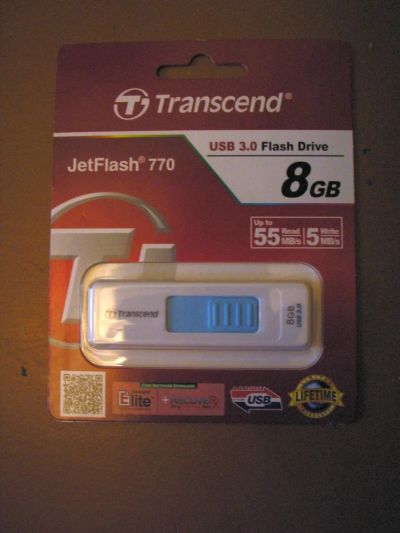 Лот: 4320326. Фото: 1. Transcend JetFlash 770 USB3.0... USB-флеш карты