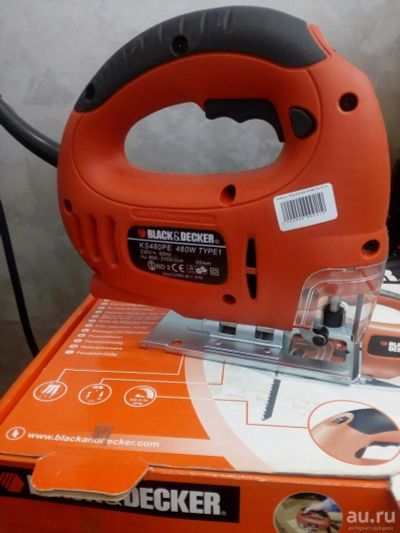 Лот: 9752292. Фото: 1. Лобзик электрический Black & Decker... Электроинструмент