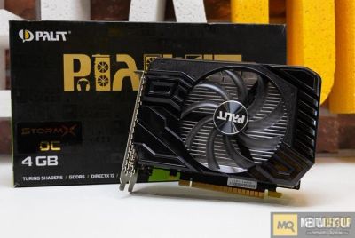 Лот: 15914191. Фото: 1. Видеокарта Palit GeForce GTX 1650... Видеокарты