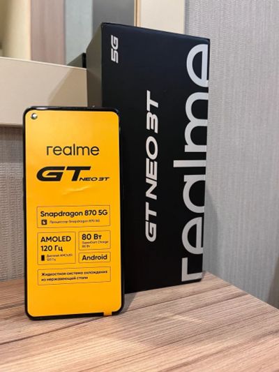 Лот: 21129799. Фото: 1. Realme GT NEO 3t. Смартфоны
