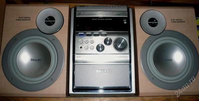 Лот: 2216382. Фото: 1. Музыкальный центр PHILIPS с мр3... Музыкальные центры, магнитолы