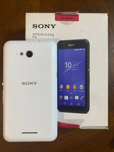 Лот: 19395421. Фото: 1. Смартфон Sony Experia E4g Dual... Смартфоны