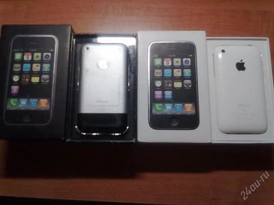 Лот: 2361908. Фото: 1. iphone 3g 16gb white и iphone... Смартфоны
