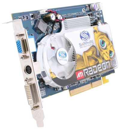 Лот: 4922859. Фото: 1. видеокарта saphire radeon x1300... Видеокарты