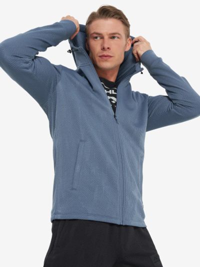 Лот: 25726113. Фото: 1. Толстовка мужская Athlex, Серый. Легкие куртки, толстовки