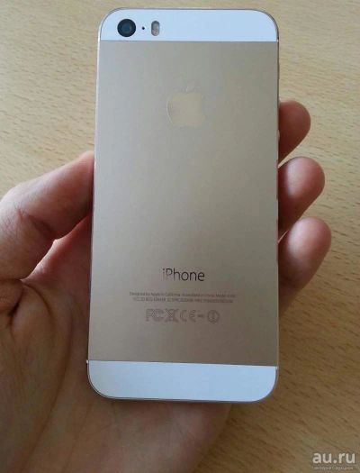 Лот: 9146223. Фото: 1. Iphone 5s Gold 32 gb. Смартфоны