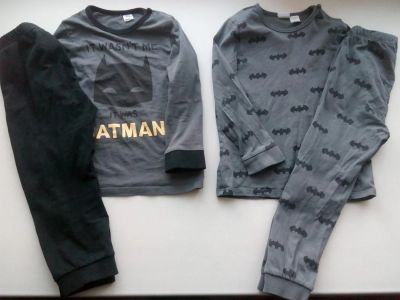 Лот: 11030138. Фото: 1. Пижамы 2шт. H&M batman р. 92. Одежда для дома