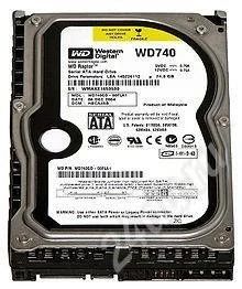 Лот: 710218. Фото: 1. HDD 80GB WD WD740 SATA RAPTOR... Жёсткие диски (HDD)